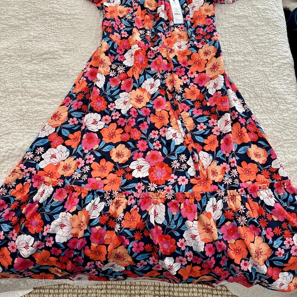 COPY - Draper James Square Neck, Maren Martina Midi Dress in Wildflower Bouquet… - Picture 5 of 6